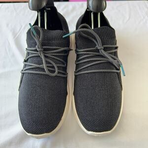 Vessi Cityscape Waterproof Knit Sneakers Gray Lightweight Walking Shoes Sz 7